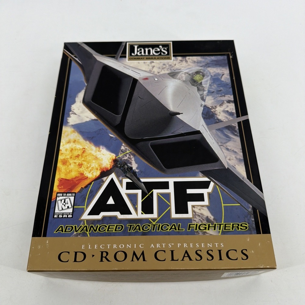 Jane's ATF Advanced Tactical Fighters - Big Box PC Video Game